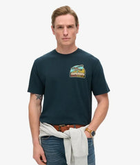 Travel Postcard Chest Print T-Shirt