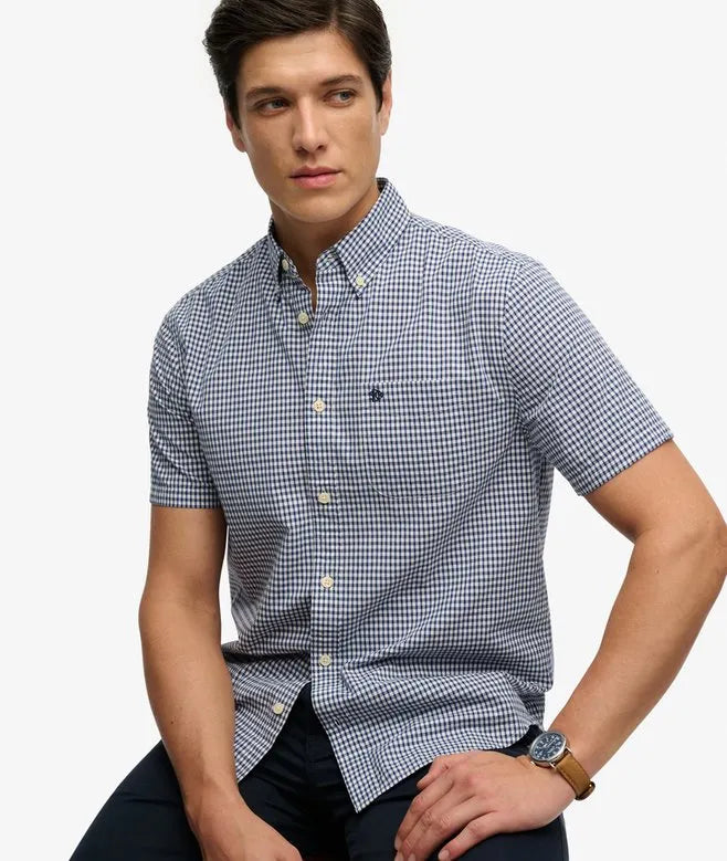 Preppy Poplin Short Sleeve Shirt