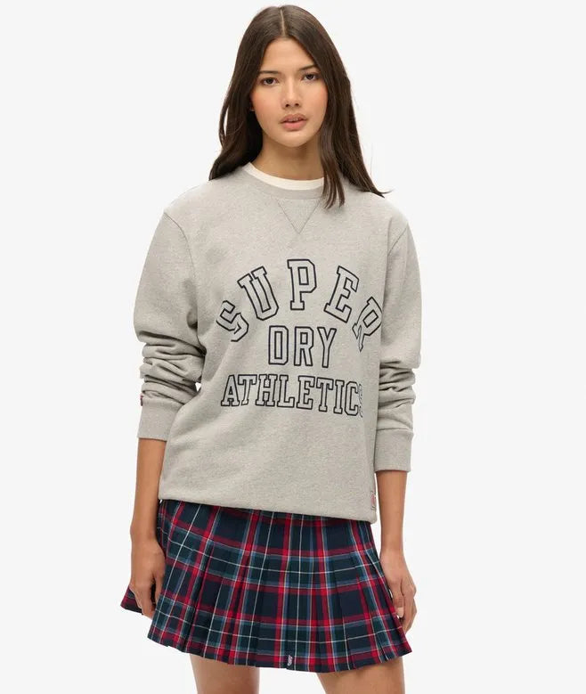 Mid Rise Check Mini Skirt