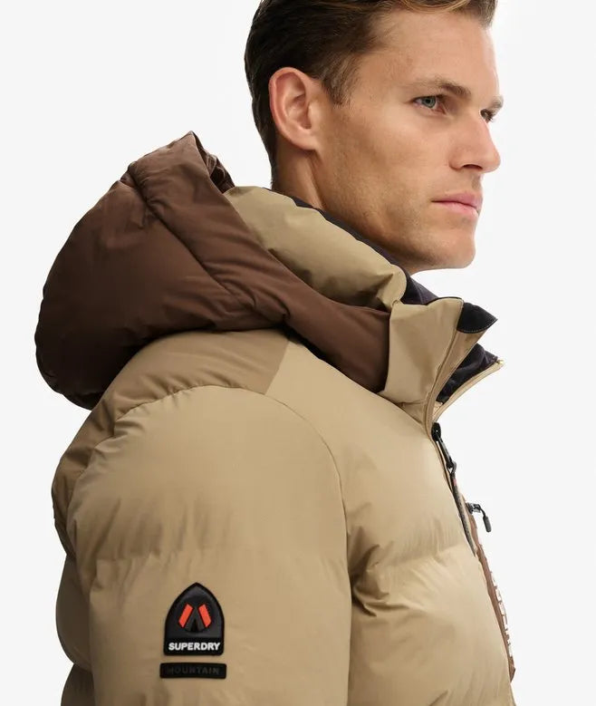 Ski Sports Padded Block Jacket