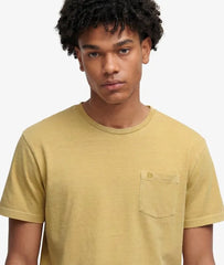 Classic Cotton Linen Pocket T-Shirt