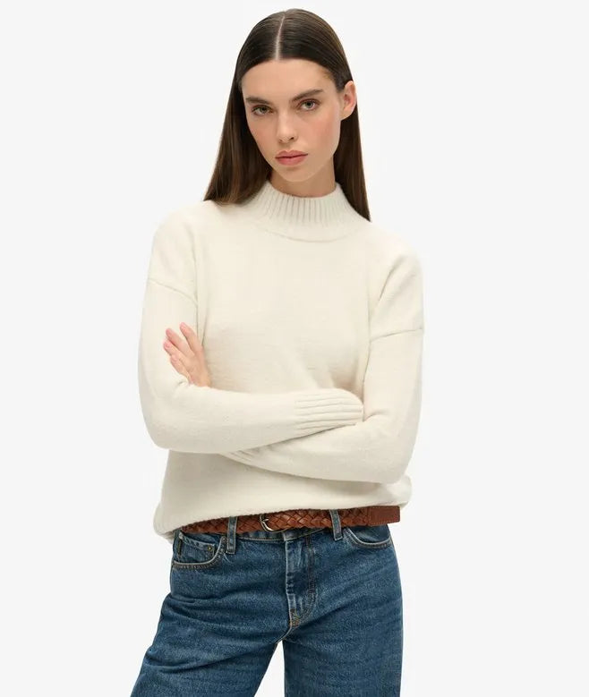 Essential Mock Neck Jumper