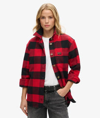 Check Flannel Overshirt