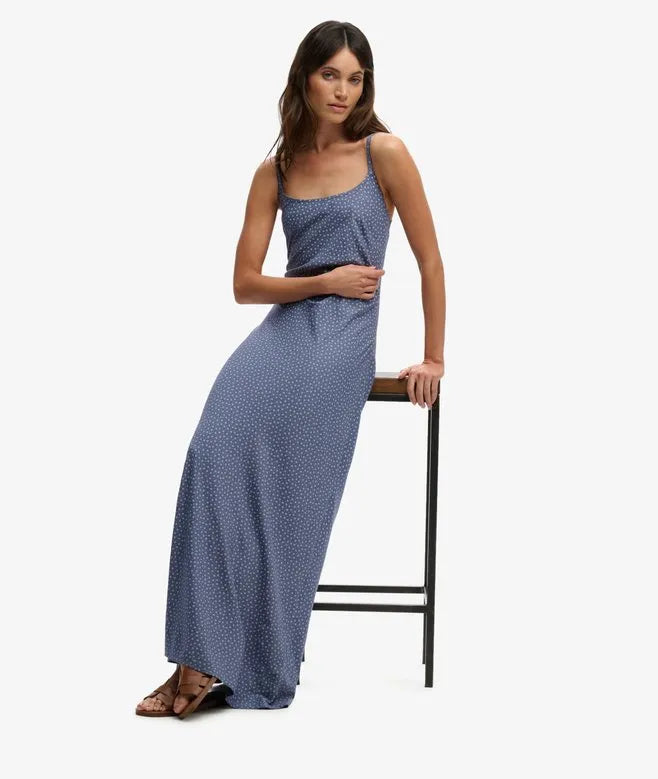Printed Cami Maxi Dress