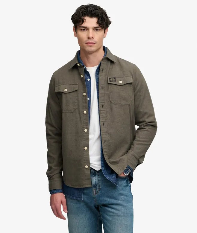 Herringbone Workwear Shirt