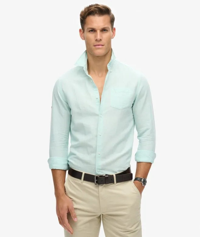 Organic Cotton Studios Linen Button Down Shirt