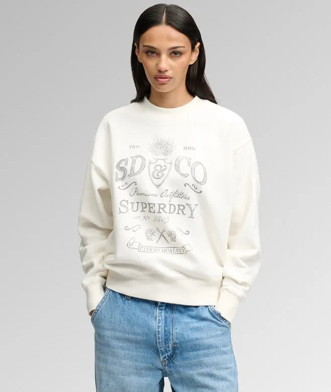 Vintage Workwear Crew Neck Sweatshirt