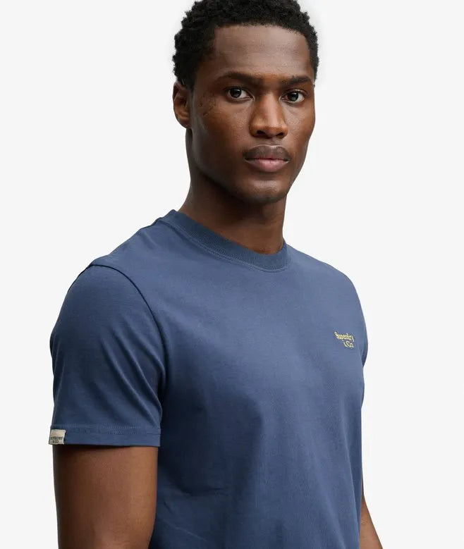 Essential Serif Logo Embroidered T-Shirt
