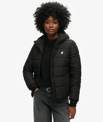 Hooded Spirit Sports Puffer Jacket