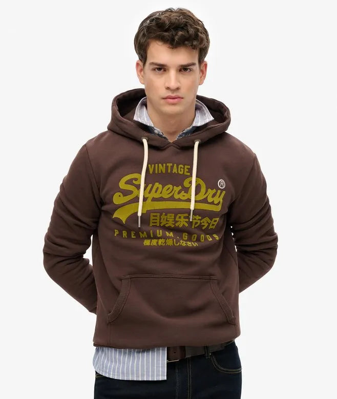 Vintage Logo Tonal Hoodie
