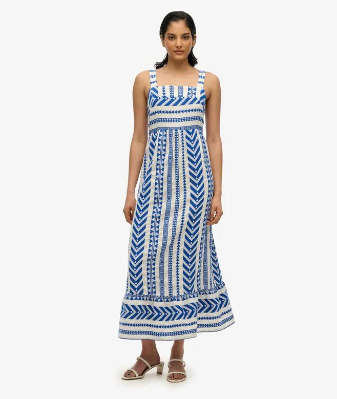 Statement Tiered Maxi Dress