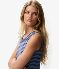 Athletic Essentials Jersey Stripe Tank Top