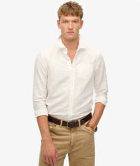 Cotton Linen Long Sleeve Shirt