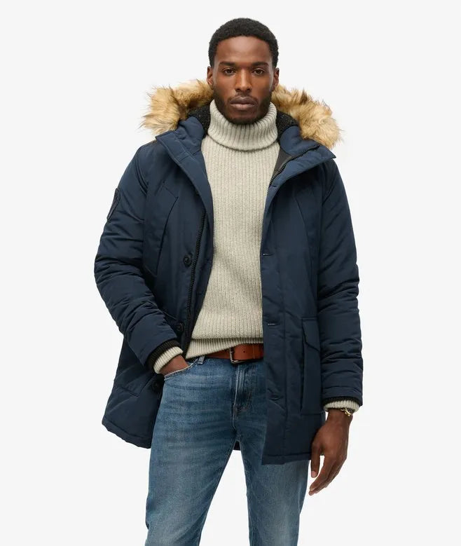 Hooded Everest Faux Fur Parka