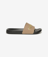 Vegan Logo Pool Sliders
