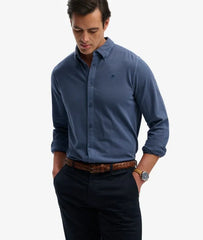 Vintage Destroy Pique Long Sleeve Shirt