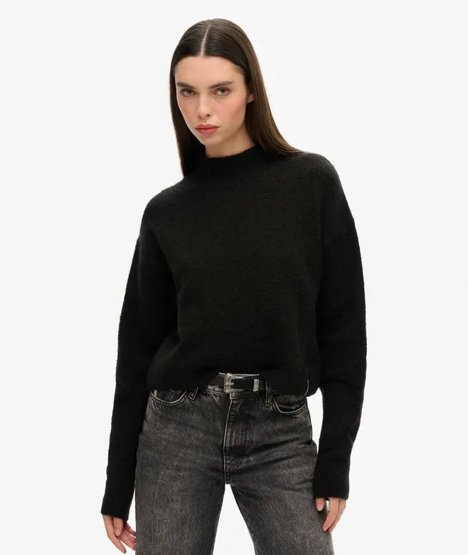 Vintage Essential Mock Neck Jumper