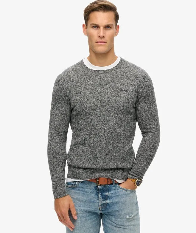 Essential Slim Fit Crew Jumper