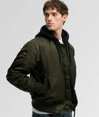 Hooded MA1 Bomber Jacket