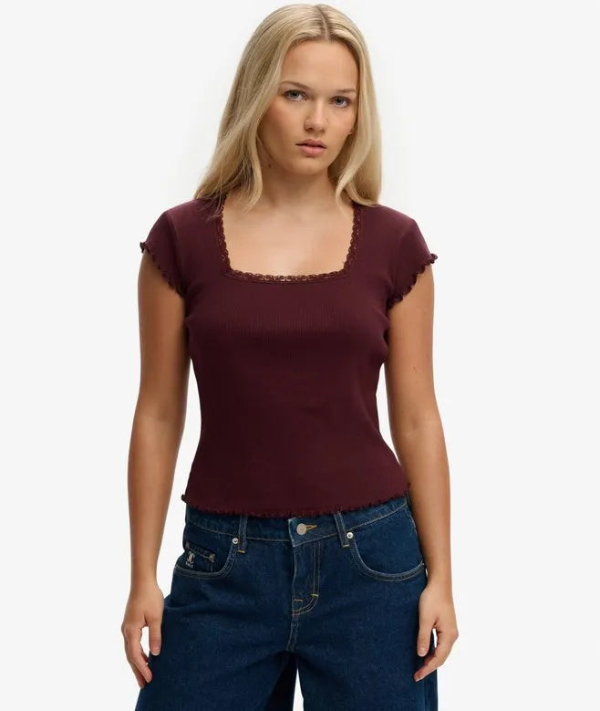 Athletic Essentials Square Neck T-Shirt