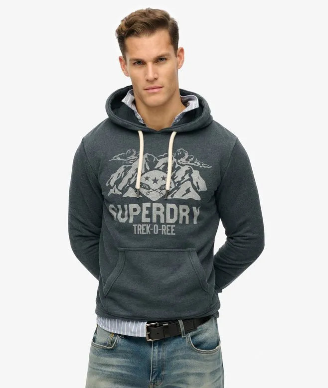 Lo-Fi Outdoor Mono Relaxed Hoodie