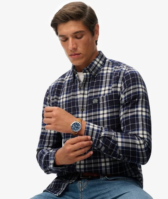 Long Sleeve Cotton Lumberjack Shirt
