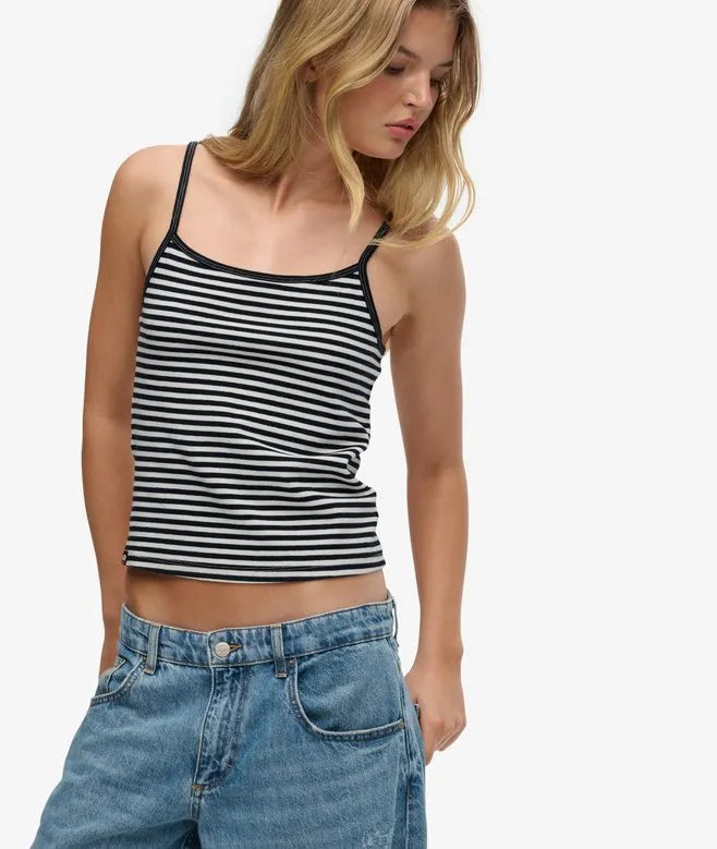 Athletic Essentials Stripe Cami Top