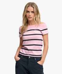 Athletic Off Shoulder Pattern Top