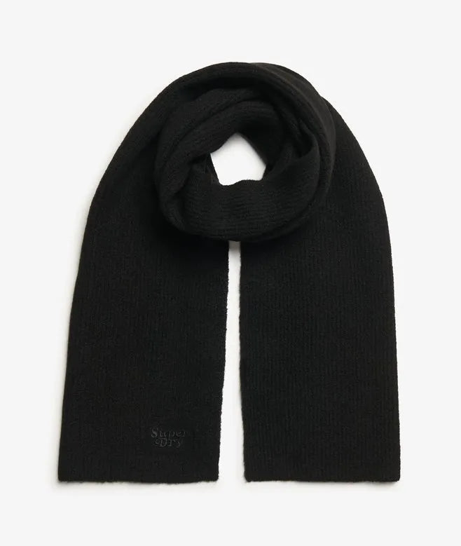Soft Rib Knit Scarf
