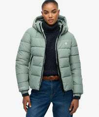 Hooded Spirit Sports Puffer Jacket